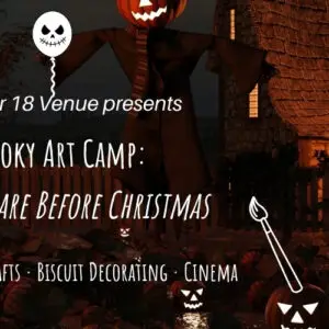 spooky kids art camp a nightmare before christmas