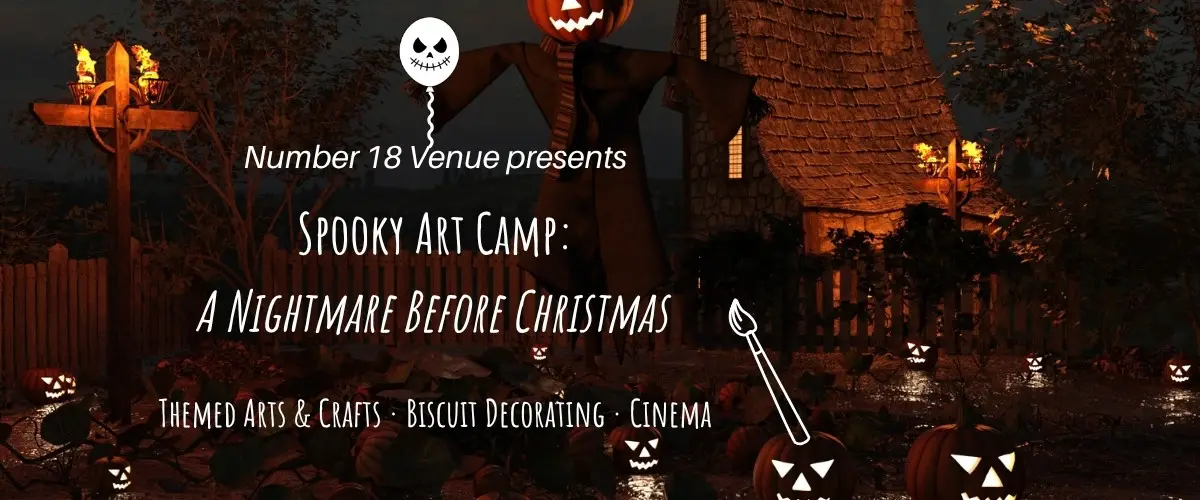 spooky kids art camp a nightmare before christmas